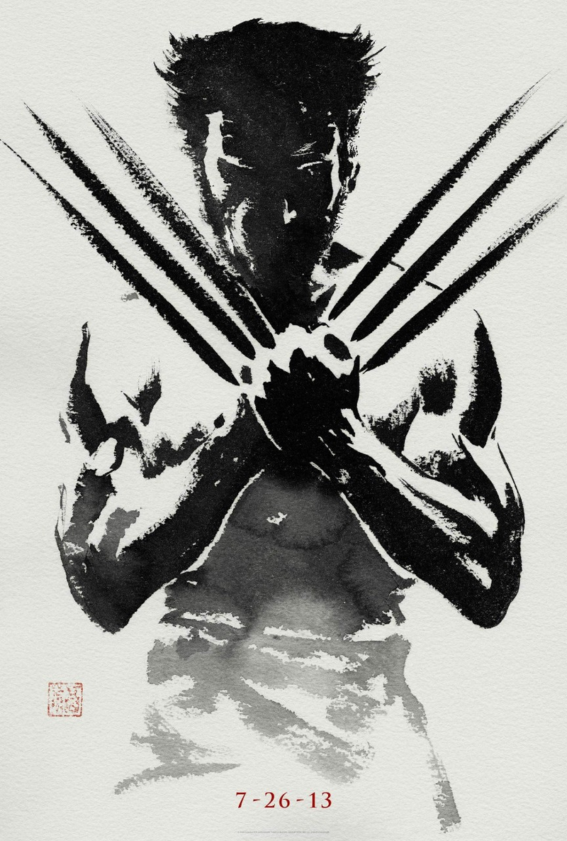 Illustration for article titled Check out these beautifully artsy Japanese posters from The Wolverine
